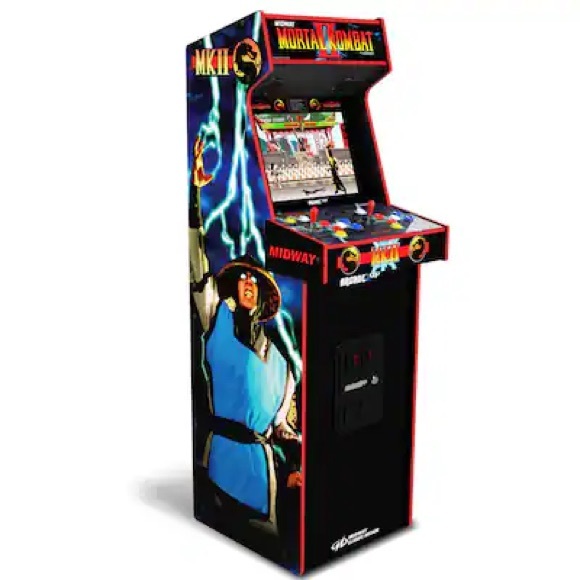 Arcade 1Up Mortal Kombat Machine with 14 Games - Picture 2 of 8